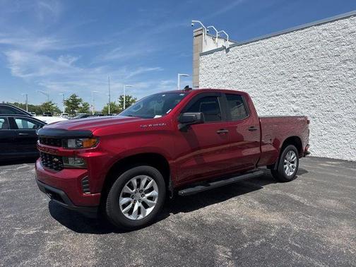 Cajun Red Tintcoat 2020 Chevrolet Silverado 1500 Custom