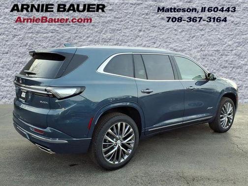 Ocean Blue Metallic 2026 Buick Enclave Avenir