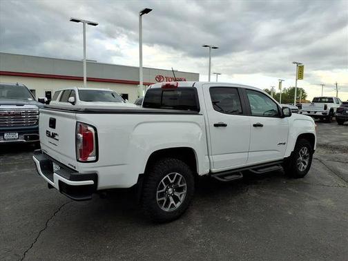 Summit White 2021 GMC Canyon AT4 w/Leather