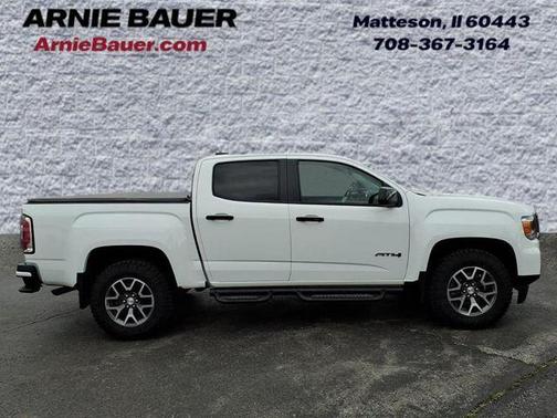 Summit White 2021 GMC Canyon AT4 w/Leather