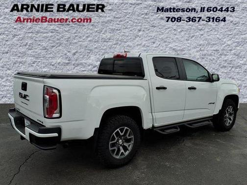 Summit White 2021 GMC Canyon AT4 w/Leather
