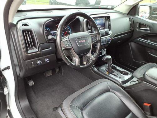 Summit White 2021 GMC Canyon AT4 w/Leather
