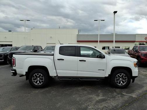 Summit White 2021 GMC Canyon AT4 w/Leather