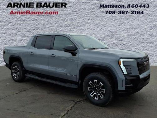 Gray 2026 GMC Sierra EV Elevation