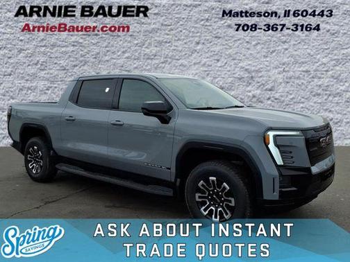 Gray 2026 GMC Sierra EV Elevation