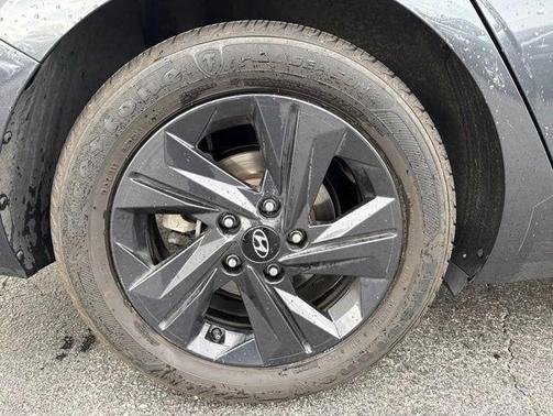 Portofino Gray 2021 Hyundai ELANTRA SEL