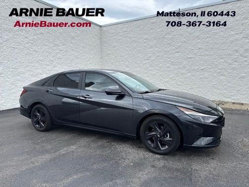 Portofino Gray 2021 Hyundai ELANTRA SEL