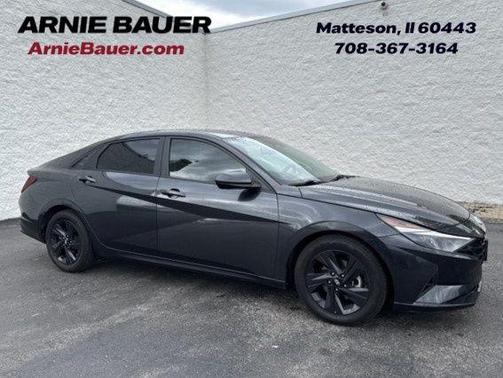 Portofino Gray 2021 Hyundai ELANTRA SEL