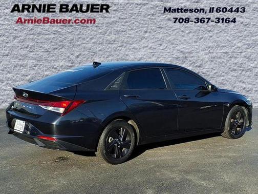 Portofino Gray 2021 Hyundai ELANTRA SEL