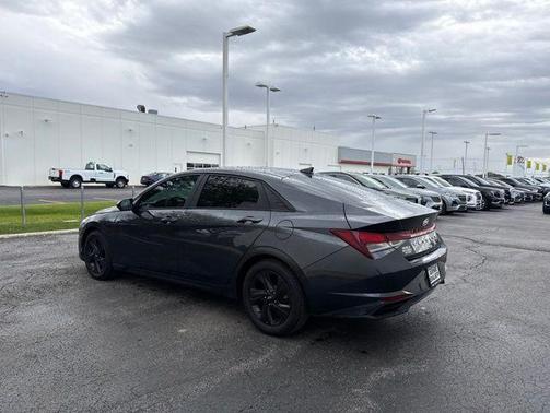 Portofino Gray 2021 Hyundai ELANTRA SEL