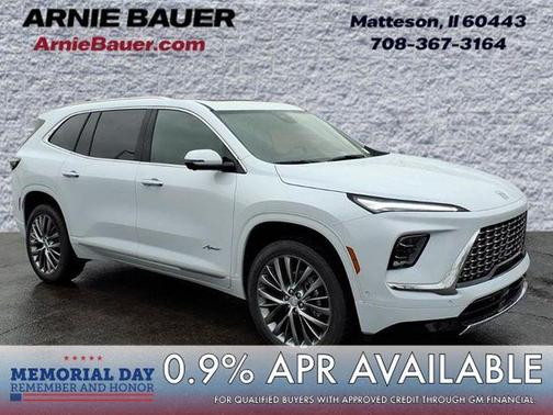 White Tri-Coat 2026 Buick Enclave Avenir