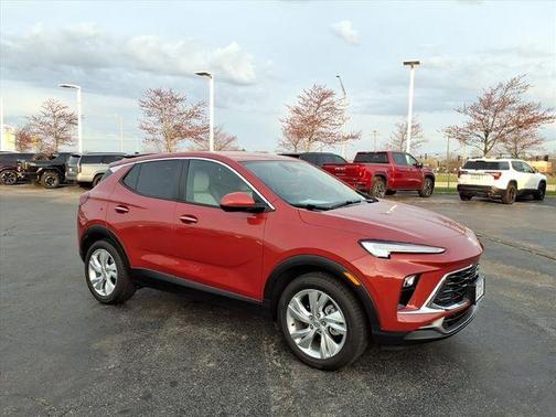 Sunrise Red Metallic 2024 Buick Encore GX Preferred