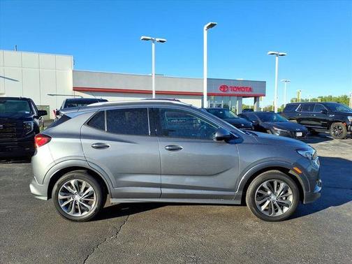 Satin Steel Gray Metallic 2022 Buick Encore GX Essence