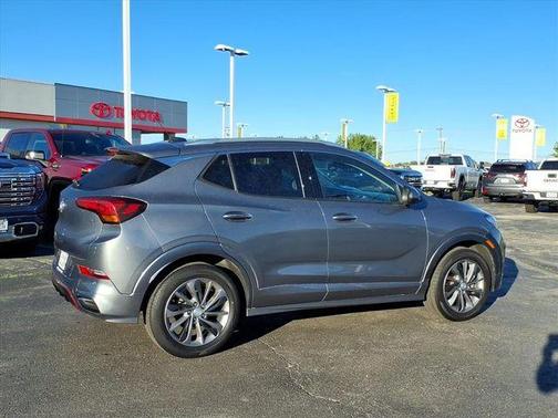Satin Steel Gray Metallic 2022 Buick Encore GX Essence