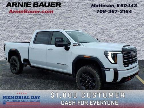 Summit White 2026 GMC Sierra 2500 AT4