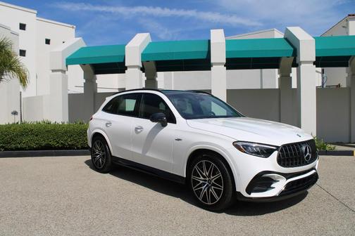 Polar White 2026 Mercedes-Benz AMG GLC 43 Base
