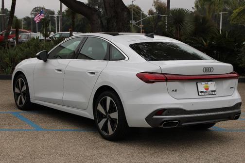 Glacier White Metallic 2025 Audi A5 2.0T quattro Premium