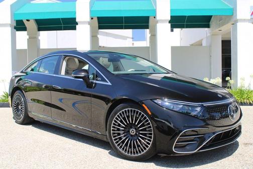 Onyx Black Metallic 2023 Mercedes-Benz EQS 450+ Base