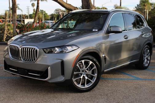 Gray Metallic 2026 BMW X5 PHEV xDrive50e