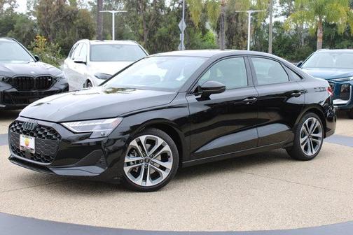 Mythos Black Metallic 2025 Audi A3 2.0T Premium