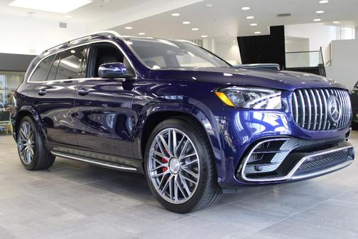Mystic Blue Metallic 2026 Mercedes-Benz AMG GLS 63 Base