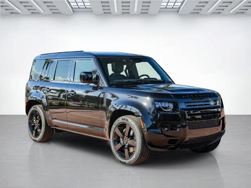 Santorini Black 2026 Land Rover Defender P400 X-Dynamic SE