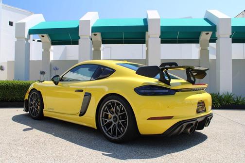Racing Yellow 2023 Porsche 718 Cayman GT4 RS
