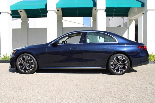 Nautical Blue Metallic 2026 Mercedes-Benz E-Class E 350 4MATIC