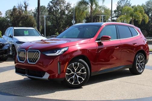 Red Metallic 2026 BMW X3 30 xDrive
