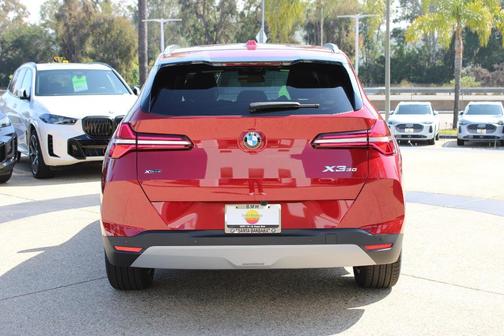 Red Metallic 2026 BMW X3 30 xDrive