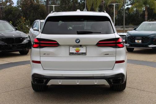 Mineral White Metallic 2026 BMW X5 PHEV xDrive50e