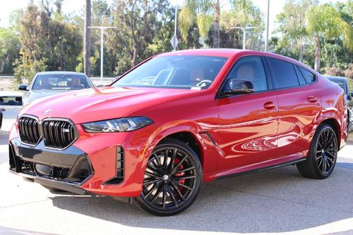 Melbourne Red Metallic 2026 BMW X6 M60i
