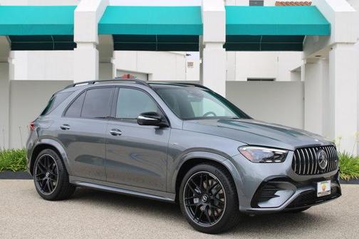Gray Metallic 2026 Mercedes-Benz AMG GLE 53 Base