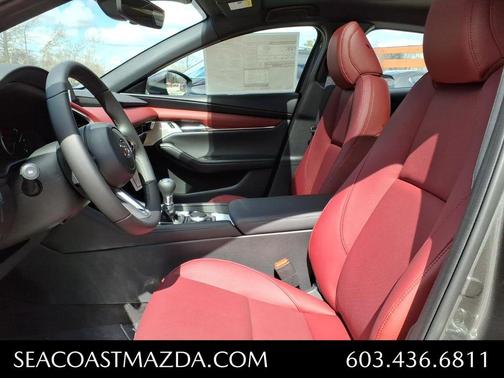 Machine Gray Metallic 2026 Mazda Mazda3 FWD w/Premium Package