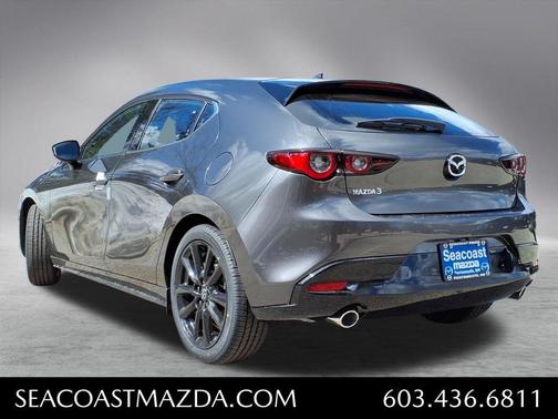 Machine Gray Metallic 2026 Mazda Mazda3 FWD w/Premium Package