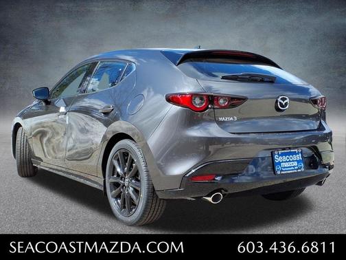 Machine Gray Metallic 2026 Mazda Mazda3 FWD w/Premium Package