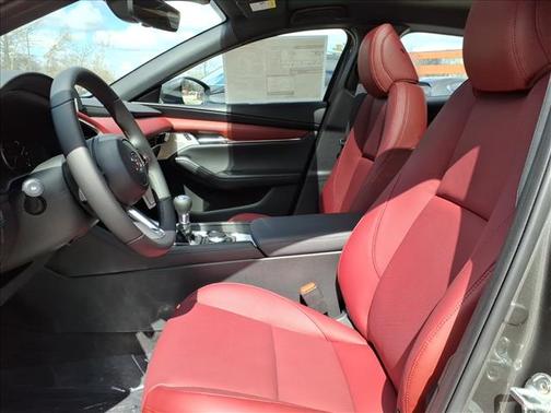 Machine Gray Metallic 2026 Mazda Mazda3 FWD w/Premium Package