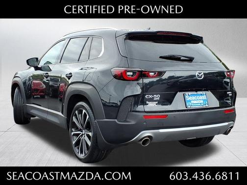 Jet Black Mica 2025 Mazda CX-50 2.5 Turbo Premium Plus Package