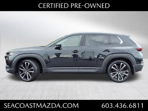 Jet Black Mica 2025 Mazda CX-50 2.5 Turbo Premium Plus Package