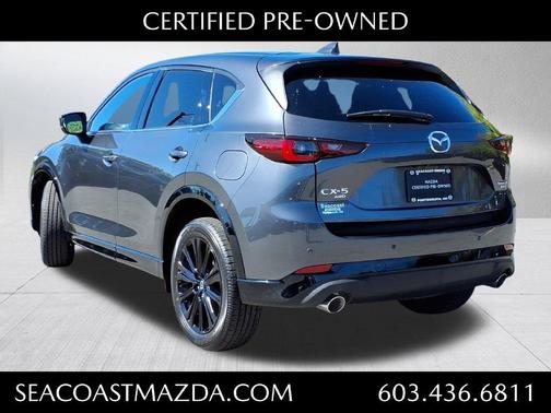 Machine Gray Metallic 2025 Mazda CX-5 2.5 Turbo Premium Package
