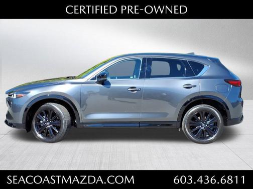 Machine Gray Metallic 2025 Mazda CX-5 2.5 Turbo Premium Package