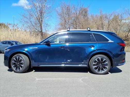 Deep Crystal Blue Mica 2025 Mazda CX-90 3.3 Turbo S Premium Package