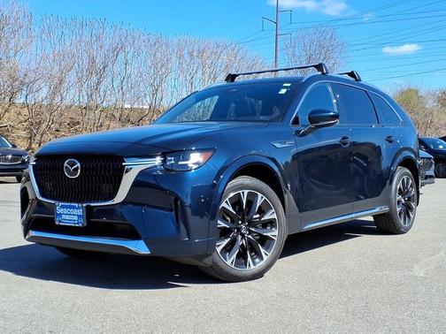 Deep Crystal Blue Mica 2025 Mazda CX-90 3.3 Turbo S Premium Package