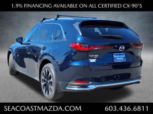 Deep Crystal Blue Mica 2025 Mazda CX-90 3.3 Turbo S Premium Package