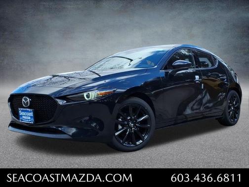 Jet Black Mica 2026 Mazda Mazda3 FWD w/Premium Package