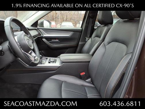 Red 2025 Mazda CX-90 3.3 Turbo Premium Sport