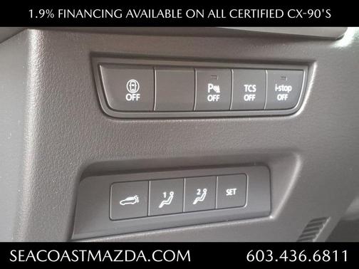 Red 2025 Mazda CX-90 3.3 Turbo Premium Sport