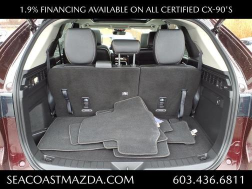 Red 2025 Mazda CX-90 3.3 Turbo Premium Sport