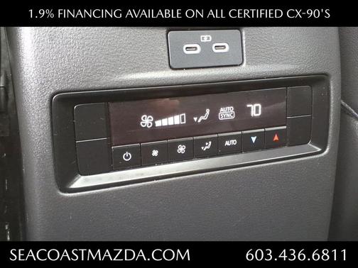 Red 2025 Mazda CX-90 3.3 Turbo Premium Sport