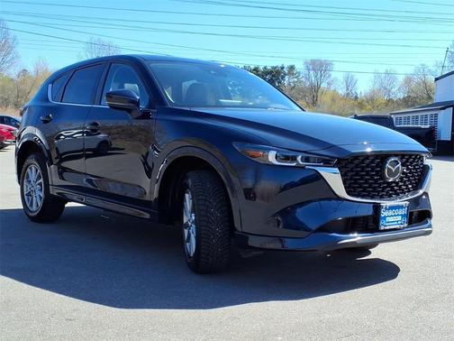 Deep Crystal Blue Mica 2024 Mazda CX-5 Preferred